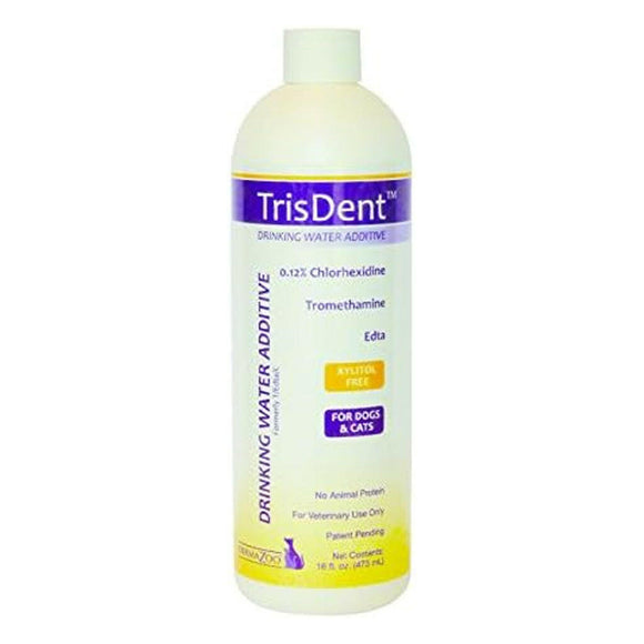 DermaZoo TrisDent Dental Water Additive For Dogs and Cats