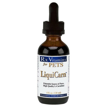 Rx Vitamins LiquiCarn Liquid Heart Supplement for Dogs and Cats (4 oz)