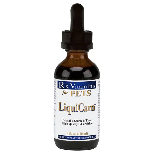 Rx Vitamins LiquiCarn Liquid Heart Supplement for Dogs and Cats (4 oz)