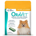 ORAVET Dental Hygiene Chews For Extra Small Dogs 3.5-9 lbs