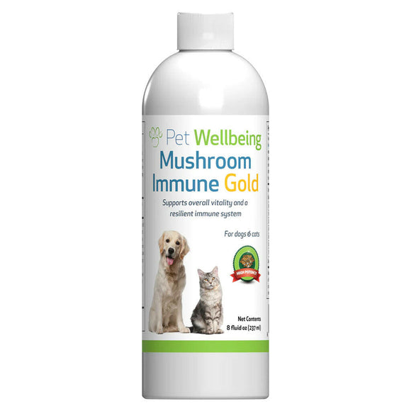 Mushroom Immune Gold - Holistic Cancer Support for Cats (8 oz)
