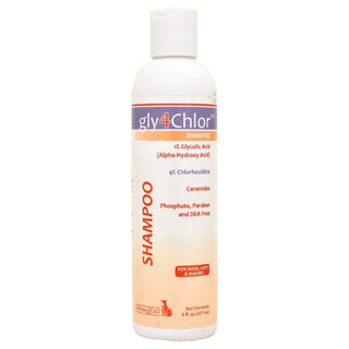 DermaZoo Gly4Chlor Shampoo For Dogs, Cats & Horses (8 oz)