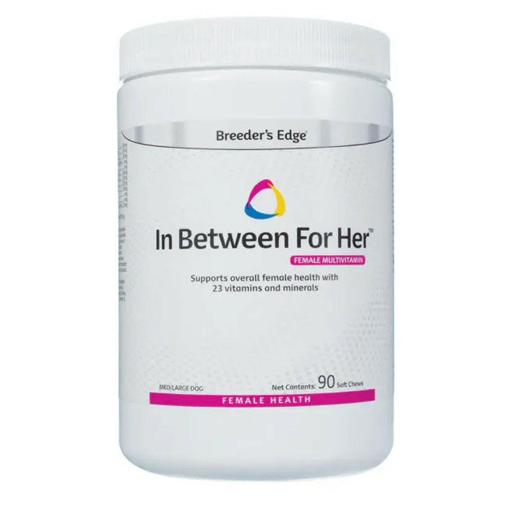 Breeder's Edge In Between For Her-Female Multivitamin for Medium & Large Dogs