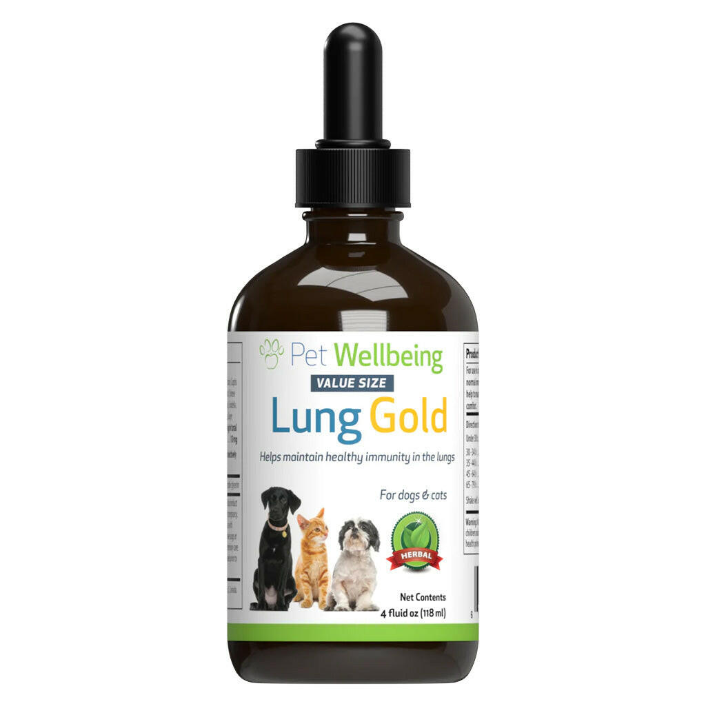 Value size of lung gold for cats