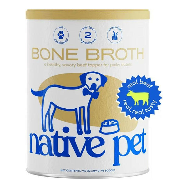 native pet beef bone broth