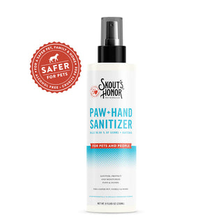 Skout's Honor Paw & Hand Sanitizer Spray for Pets & People (8 oz)