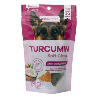 PetsPrefer TurCumin Active Lifestyle Support for Dogs (30 soft chews)