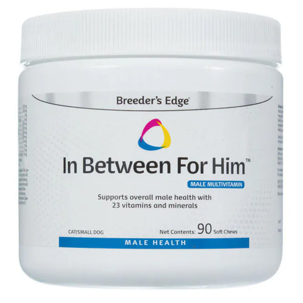 Breeder's Edge In Between For Him- For Cat & Small Dog (90 count)
