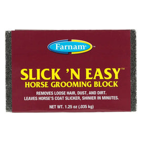 Farnam Slick 'N Easy Horse Grooming Block (1.25 oz)