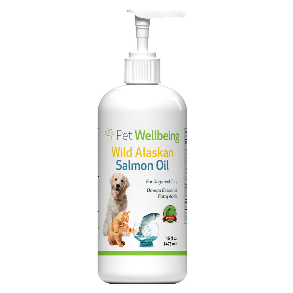 Wild Alaskan Salmon Oil For Dogs & Cats (16 oz)