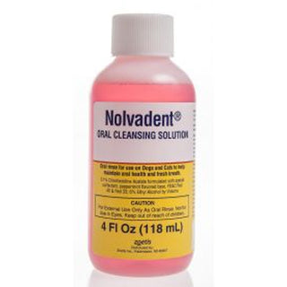 Nolvadent Oral Rinse For Oral Health & Fresh Breath -Dogs and Cats (4oz)