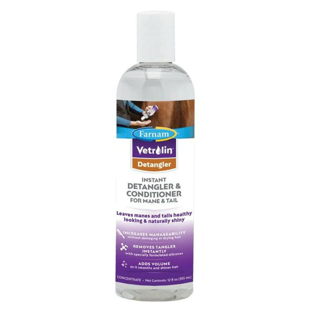 Farnam Vetrolin Detangler Concentrate For Dogs & Horse (12 oz)