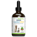 Pet Wellbeing Comfort Gold also comes in a 4 oz bottle