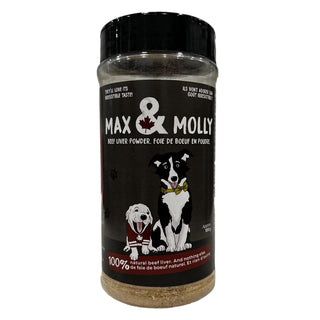 Max and Molly Freeze Dried Liver Powder for Dogs (3.5 oz)