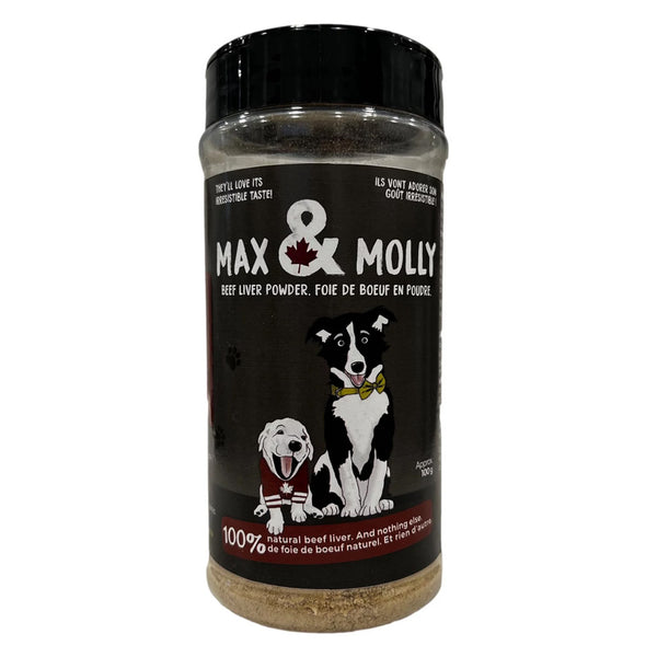 Max and Molly Freeze Dried Liver Powder for Dogs (3.5 oz)