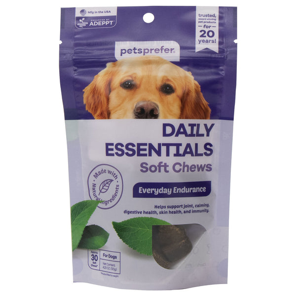 PetsPrefer Daily Essentials for Dogs (30 soft chews)