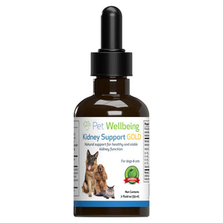 Kidney support gold for cats provides natural support for healthy and stable kidney function.