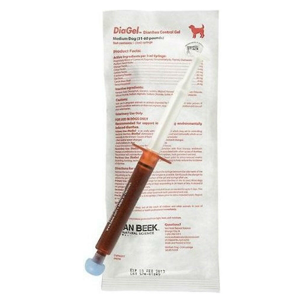 DiaGel Anti-Diarrheal Gel for Medium Dogs (3 ml)