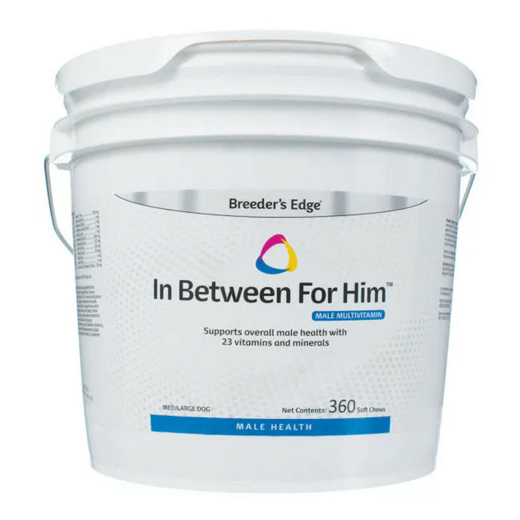 Breeder's Edge In Between For Him- Male Multivitamin For Medium & Large Dogs - 0