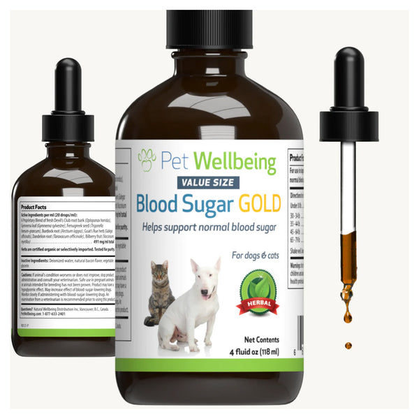 Blood Sugar Gold for Cat Blood Sugar Support (4 oz)