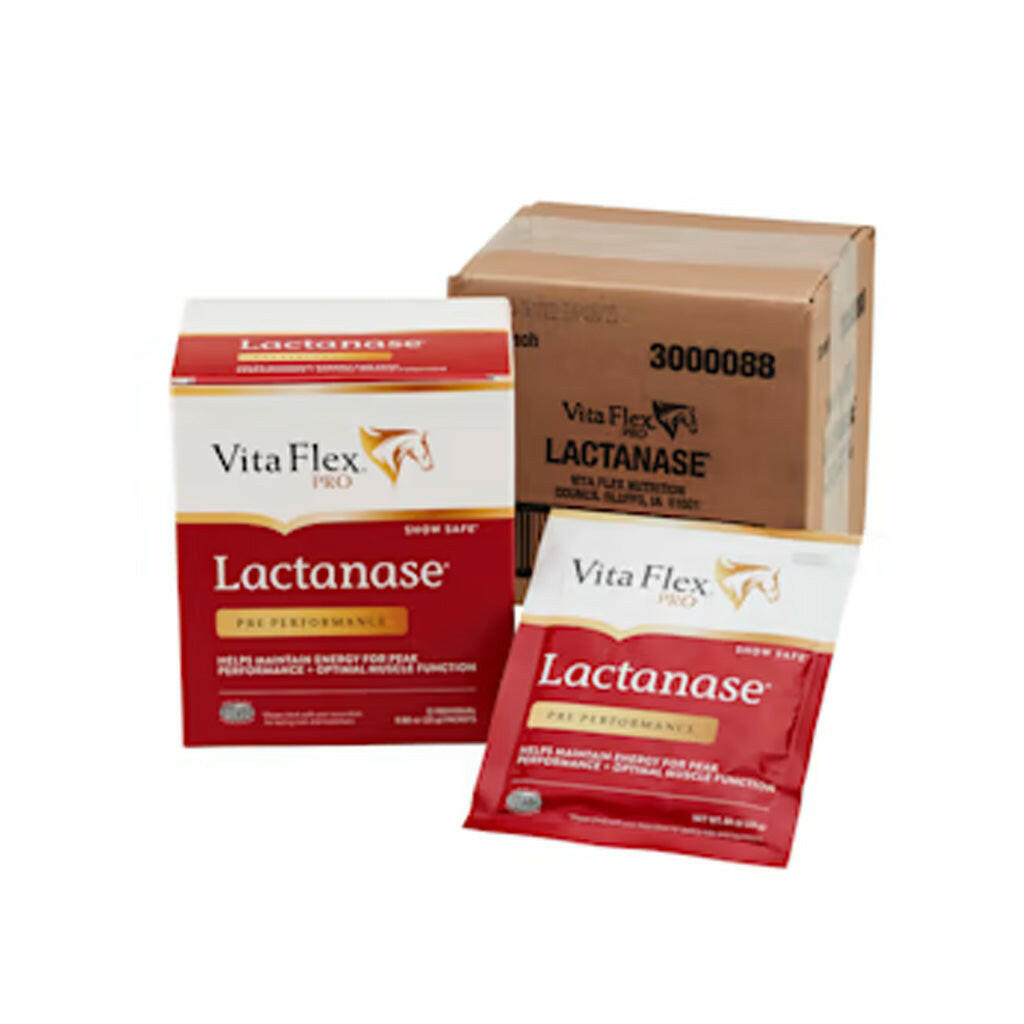 Vita Flex Lactanase Performance Supplement for Horses, (25 g)