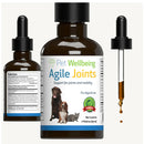 This natural joint supplement for cats comes with a dropper