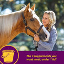 Horse Health Products Joint Combo Hoof & Coat 3-in-1 Apple Flavor Pellets Horse Supplement (3.75 lb)