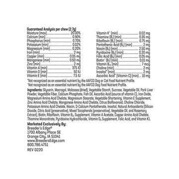 Breeder's Edge In Between For Her- Female Multivitamin for Cat & Small Dog( 90 count )