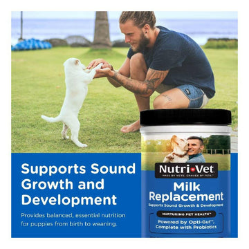 Nutri-Vet Milk Replacement Powder for Puppies (12 oz)