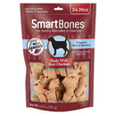 SmartBones Rawhide-Free Chicken Chew Bones For Dogs (24 mini bones)