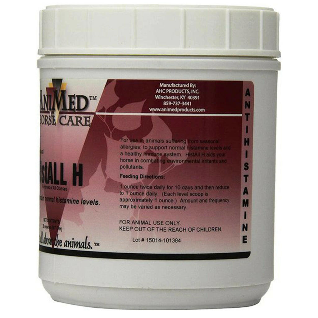 AniMed HistAll-H Allergy Relief Powder Supplement for Horses (20 oz) - 0