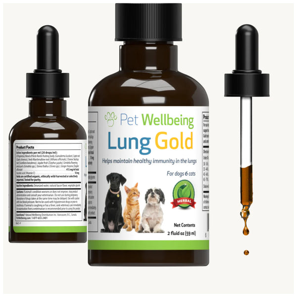 Lung Gold - Lower Respiratory Tract Support for Dogs (2 oz)