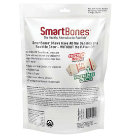 SmartBones Rawhide-Free Chicken Chew Bones For Dogs (24 mini bones)