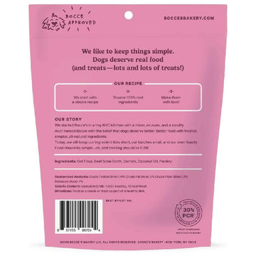 Bocce's Bakery Oven Baked Bone Broth Dog Treats (5 oz)