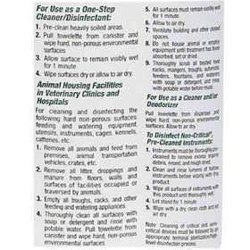 Rescue Disinfectant Wipes 6" x 6.75" (160 ct Canister)