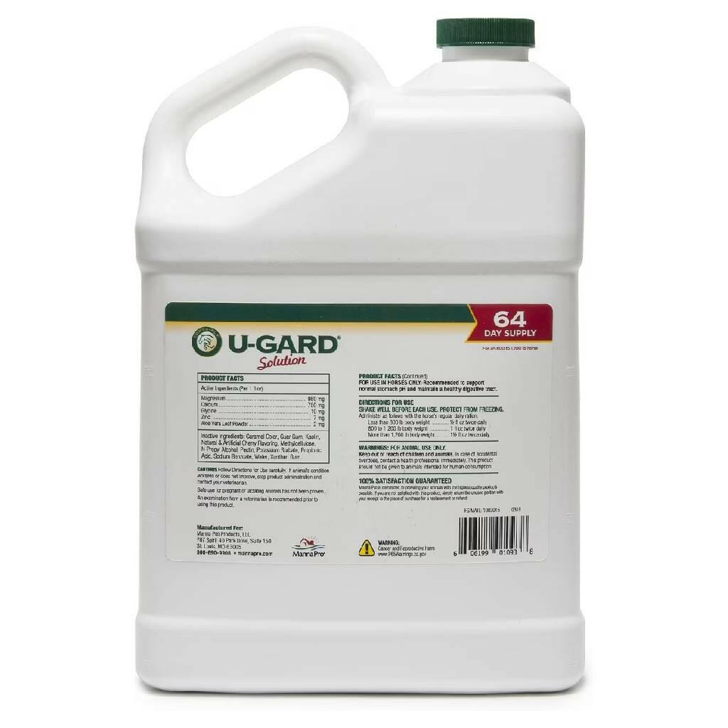 U-Gard Gastric Support Solution for Horses (gallon)