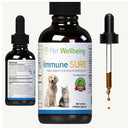 Immune Sure is made with natural ingredients like echinacea and elderberry for dogs