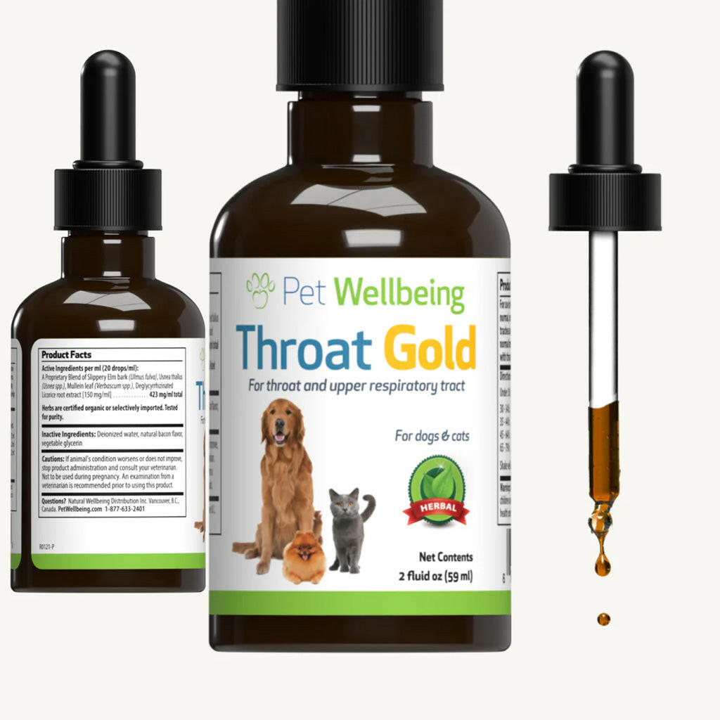 PetWellbeing Throat Gold for Dogs at HardyPaw