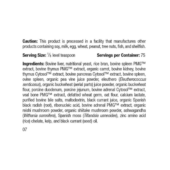 ingredients of immune support for dogs