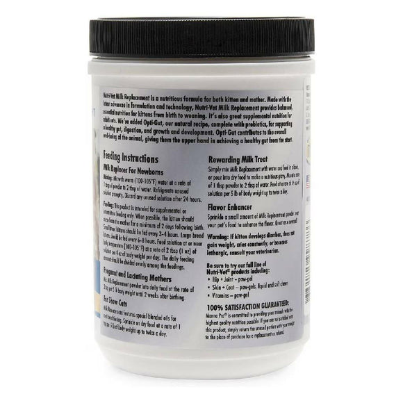 Nutri-Vet Milk Replacement Powder for Kittens (12 oz)