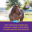 Farnam Vetrolin Bath Ultra Hydrating and Conditioning Shampoo For Horse (32 oz)