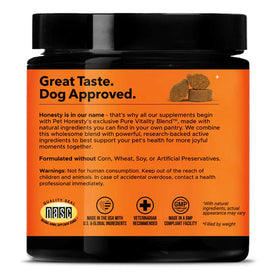 Pet Honesty Hip + Joint Health Max Strength Soft Chews for Dogs (90 ct)