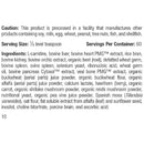 ingredients of canine cardiac support 