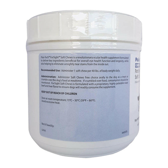 Pala-Tech ForSight Soft Chews for Dogs (75 chews)