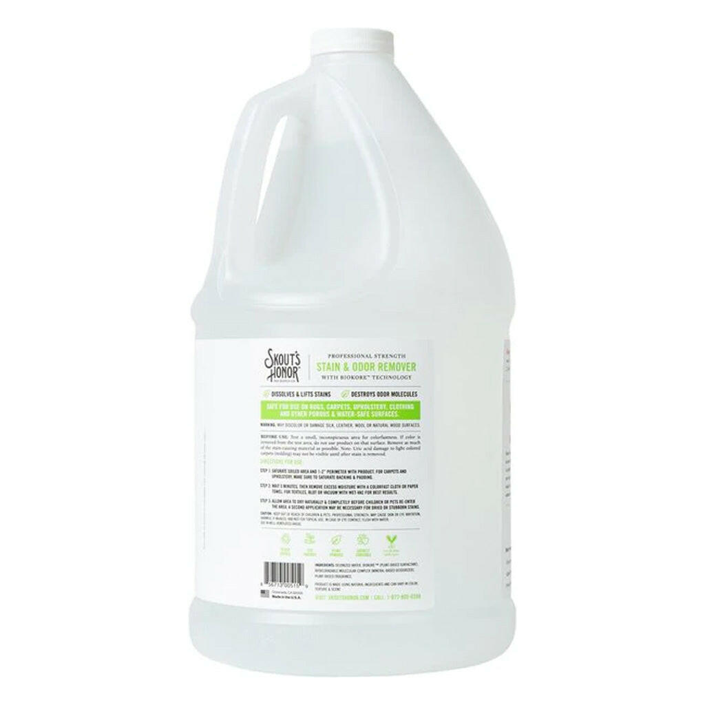 Skout's Honor Professional Strength Stain & Odor Remover (gallon)