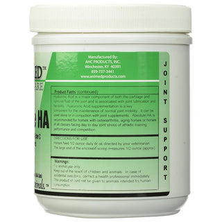 AniMed Aboslute HA Hyaluronic Acid & Ester C Apple Flavored Horse Supplement(16 oz)