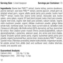 ingredients of standard process hepatic support