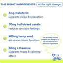 hemp calming chews for dogs with l theanine and melatonin