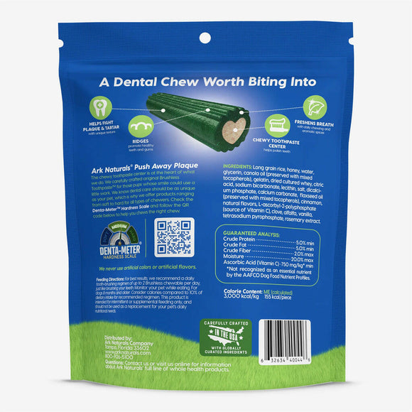 Ark Naturals 4-in-1 Brushless Toothpaste Chews for Extra Large Dental Dogs ( 24 oz)