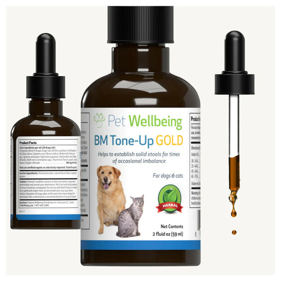 PetWellbeing is known for using natural ingredients and BM Tone Up Gold works great for diarrhea in cats